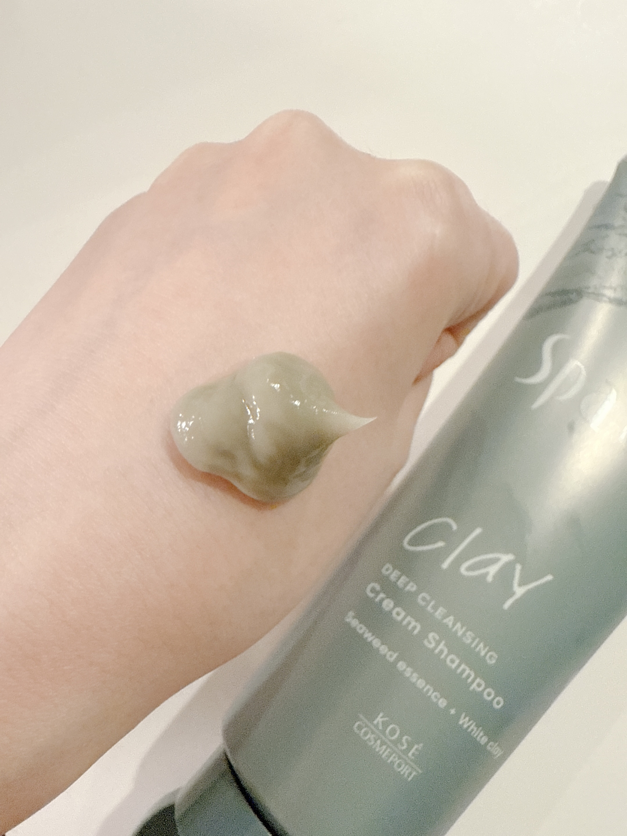 スパタイム クリームシャンプー （ディープクレンジング）/Spa time/市販シャンプーを使ったクチコミ（2枚目）