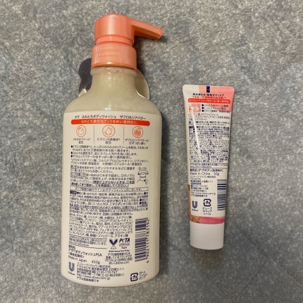 ダヴ ふわとろクリーミースクラブ ザクロ&シアバター/ダヴ/ボディスクラブを使ったクチコミ(2枚目)