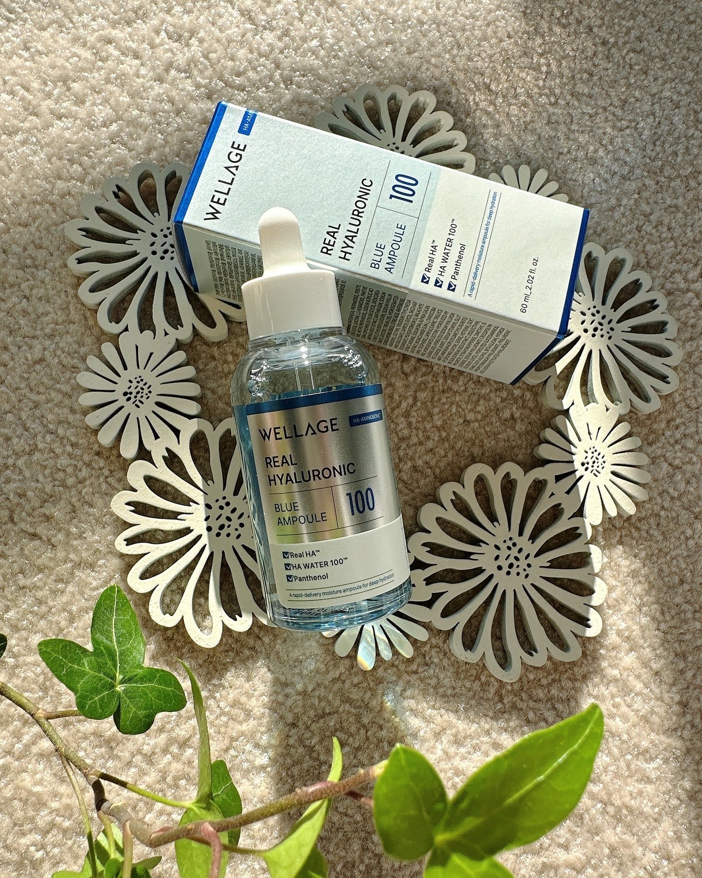 リアルヒアルロニックブルーアンプル 100/Wellage/美容液を使ったクチコミ(2枚目)