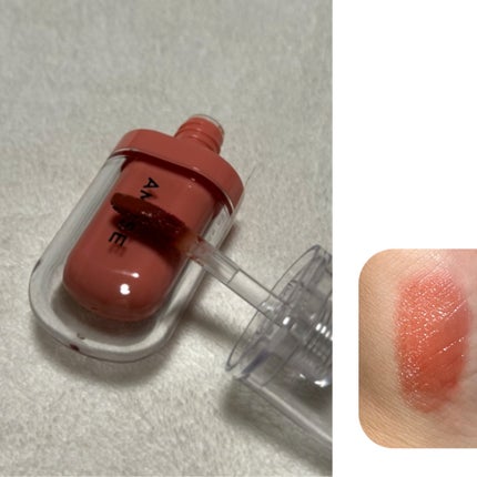 ジェルフィットティント/AMUSE/リップティントを使ったクチコミ(2枚目)