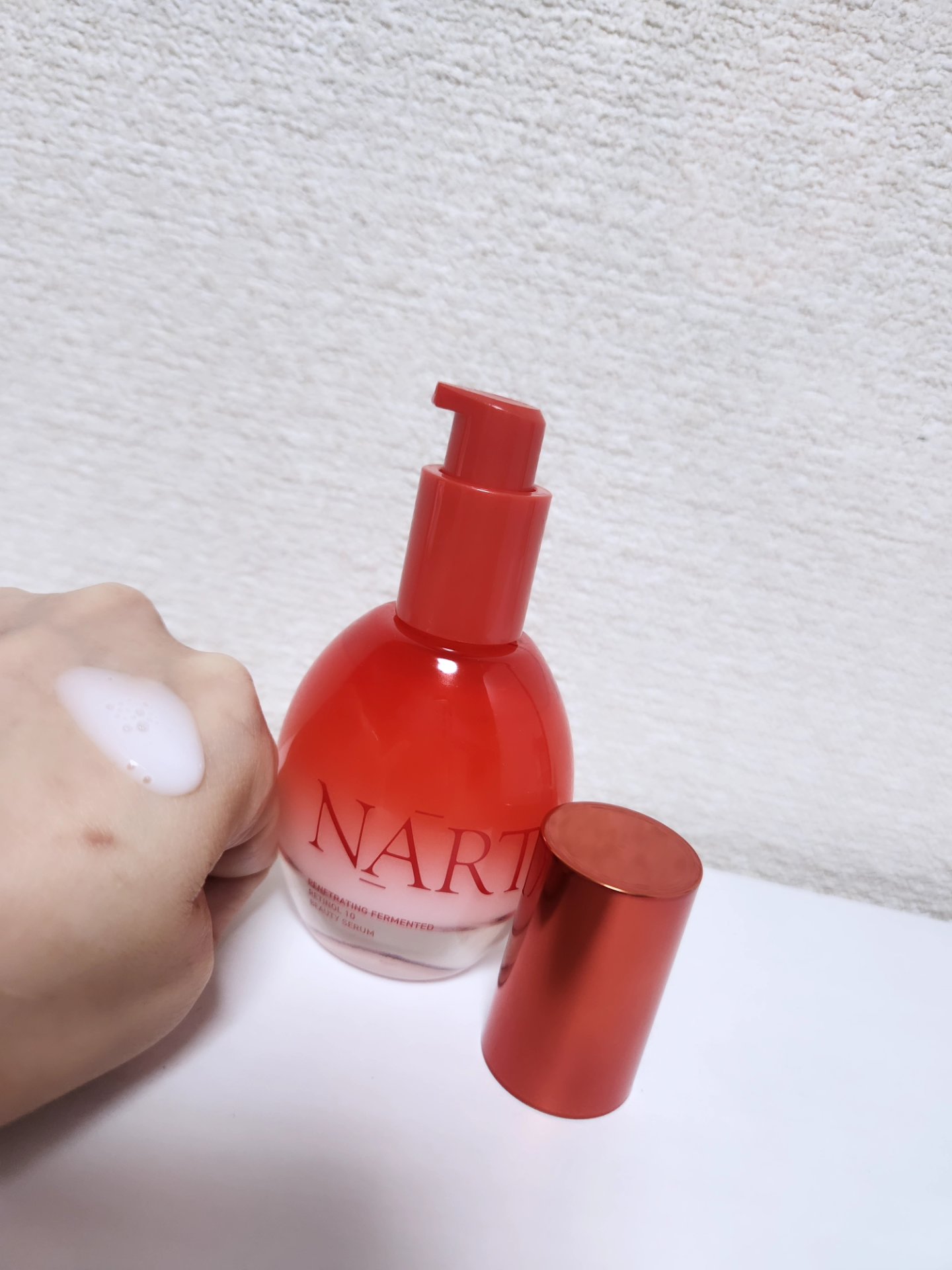 浸透発酵レチノールエッセンスセラム/NARTH/美容液を使ったクチコミ（3枚目）