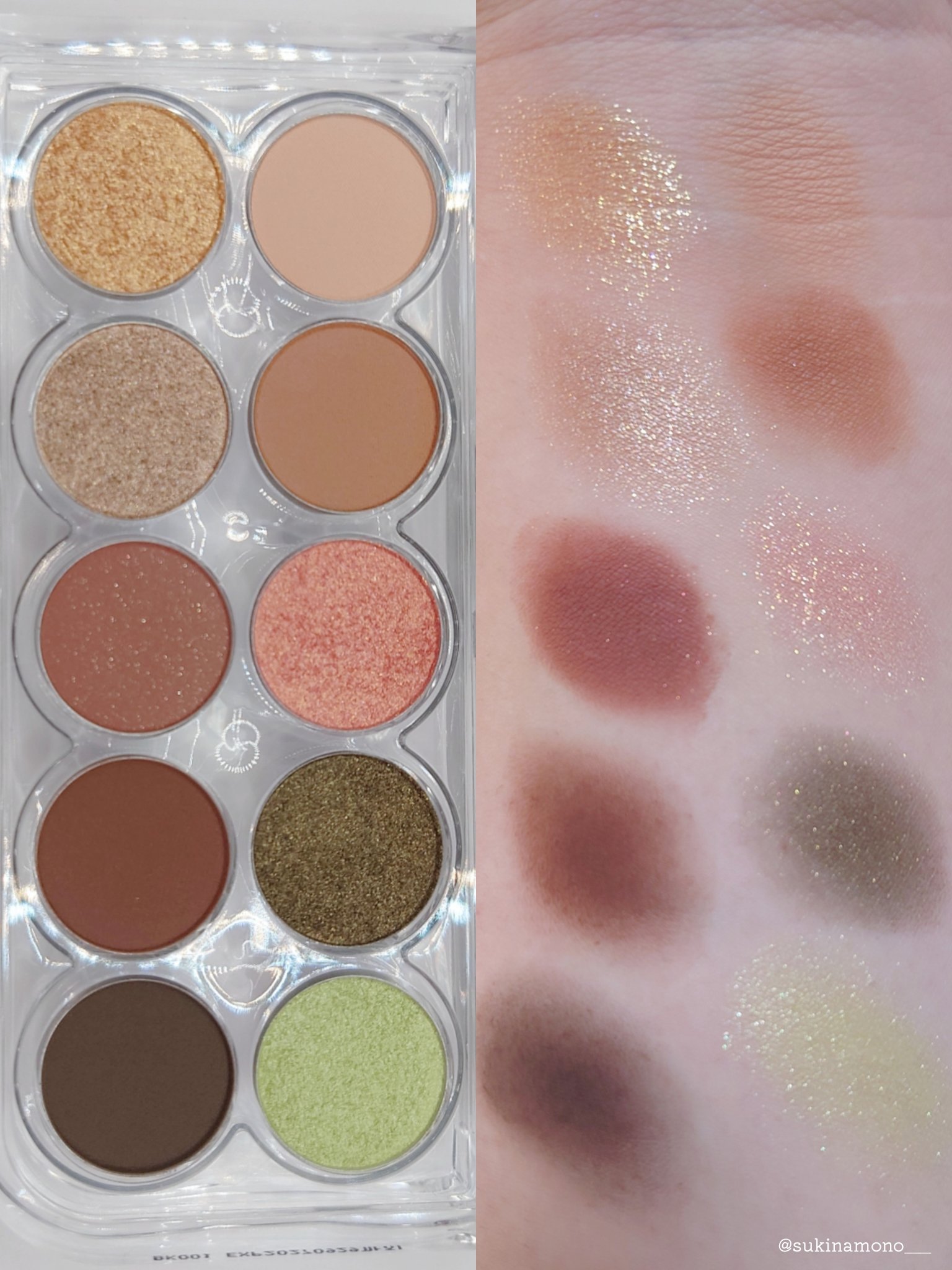 ライトオンアイズシャドウパレット/ルミル/アイシャドウパレットを使ったクチコミ（3枚目）