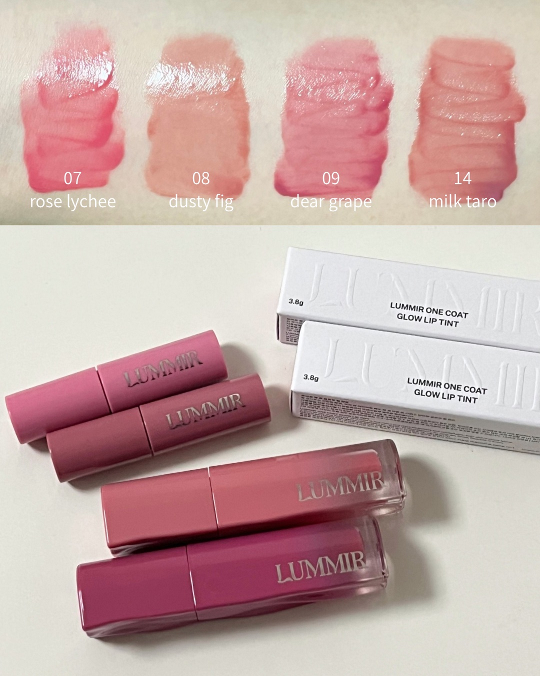 ONE COAT グロウティント/Lummir/リップティントを使ったクチコミ（3枚目）