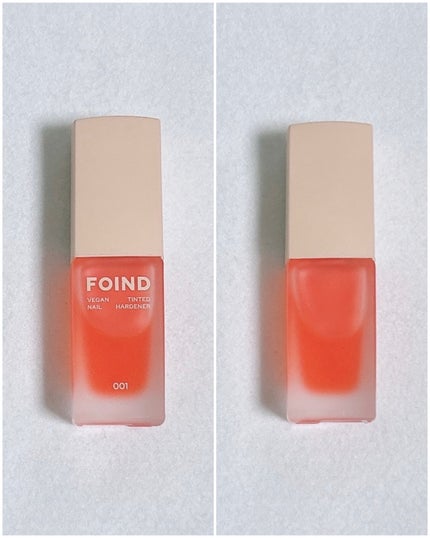 001 ヴィーガンティンテッドネイルハードナー/FOIND/ネイル用品を使ったクチコミ(2枚目)
