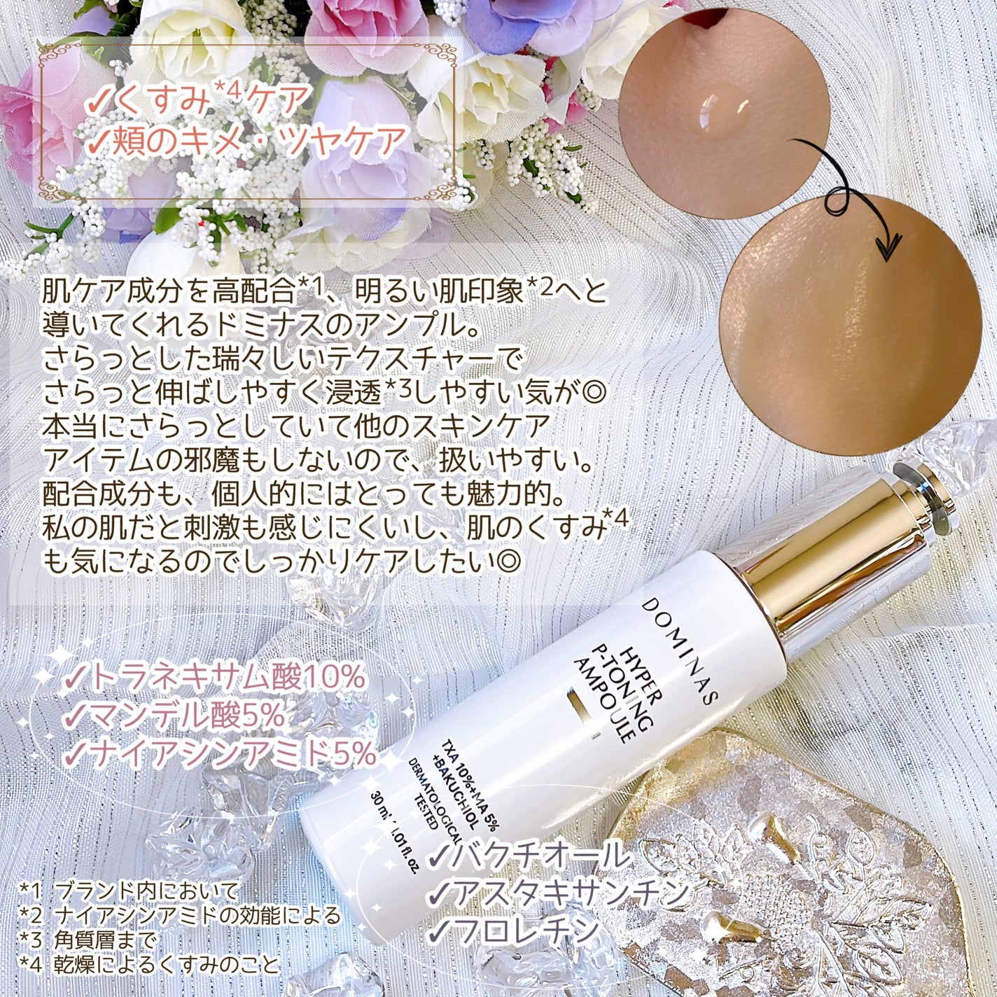 アットクリニック ハイパーPトーニング美容液/DOMINAS/美容液を使ったクチコミ(3枚目)