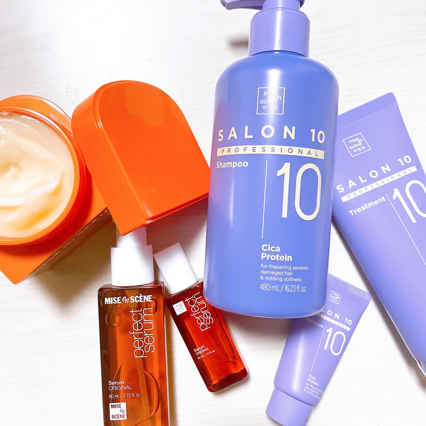  パーフェクトセラム オリジナルセラム/miseenscene/アウトバストリートメントを使ったクチコミ（1枚目）