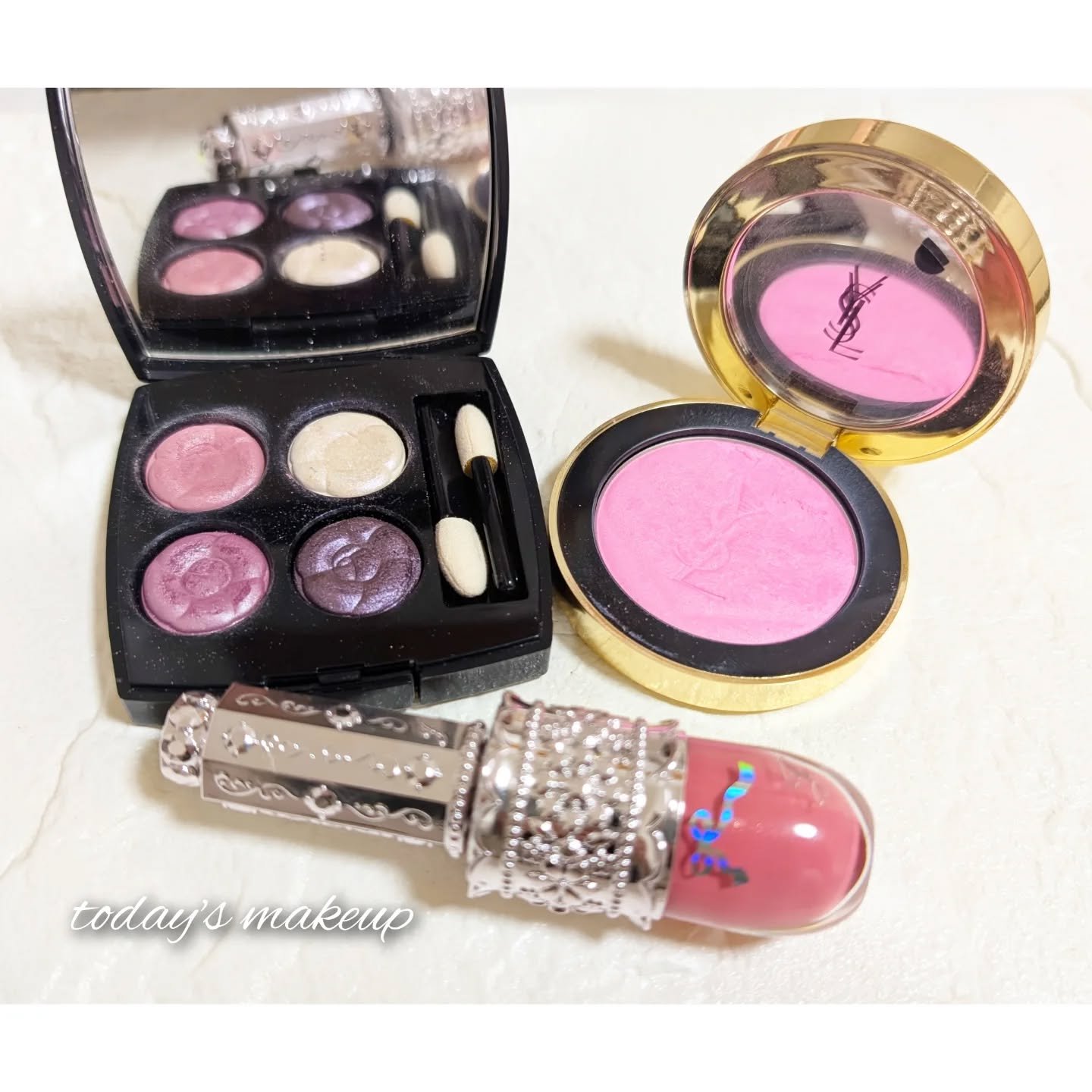 リップラッカー　ブルーミングガーランド/JILL STUART/口紅を使ったクチコミ（1枚目）