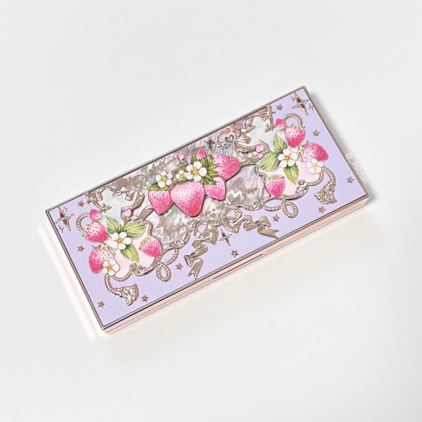 ストロベリーロココ アイシャドウパレット/FlowerKnows/アイシャドウパレットを使ったクチコミ(2枚目)