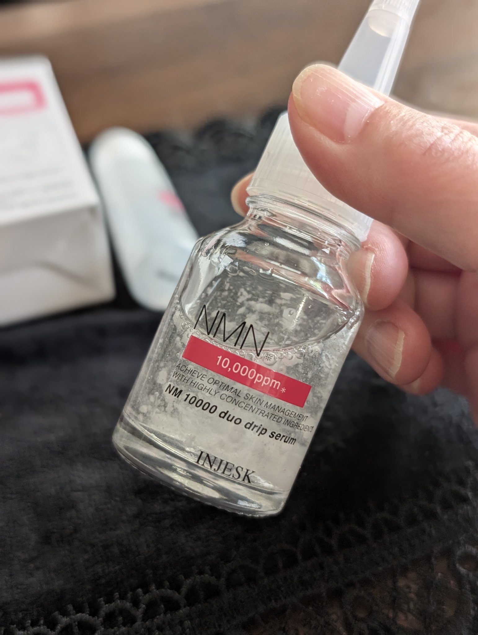 インジェスク NM １００００ デュオ ドリップ セラム/INJESK/美容液を使ったクチコミ（3枚目）