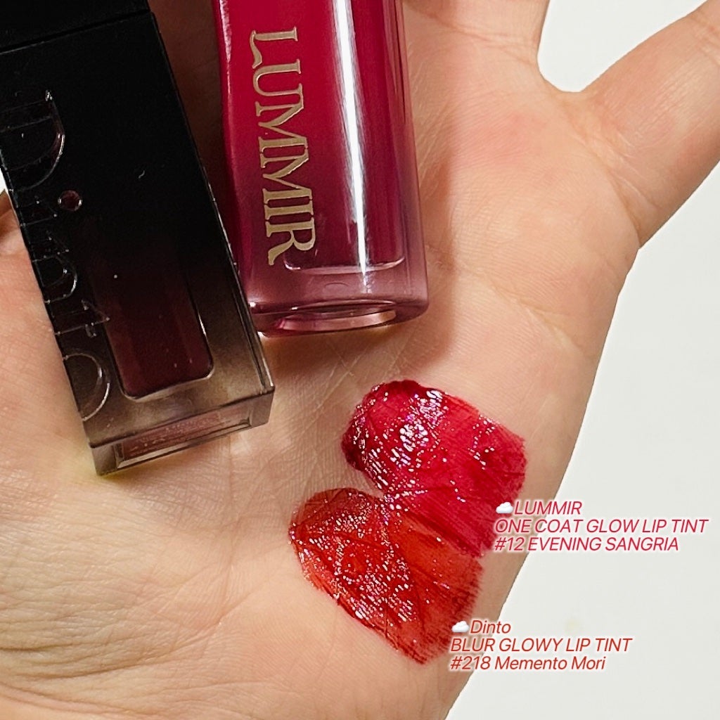 ブラーグロイリップティント/Dinto/リップティントを使ったクチコミ(2枚目)