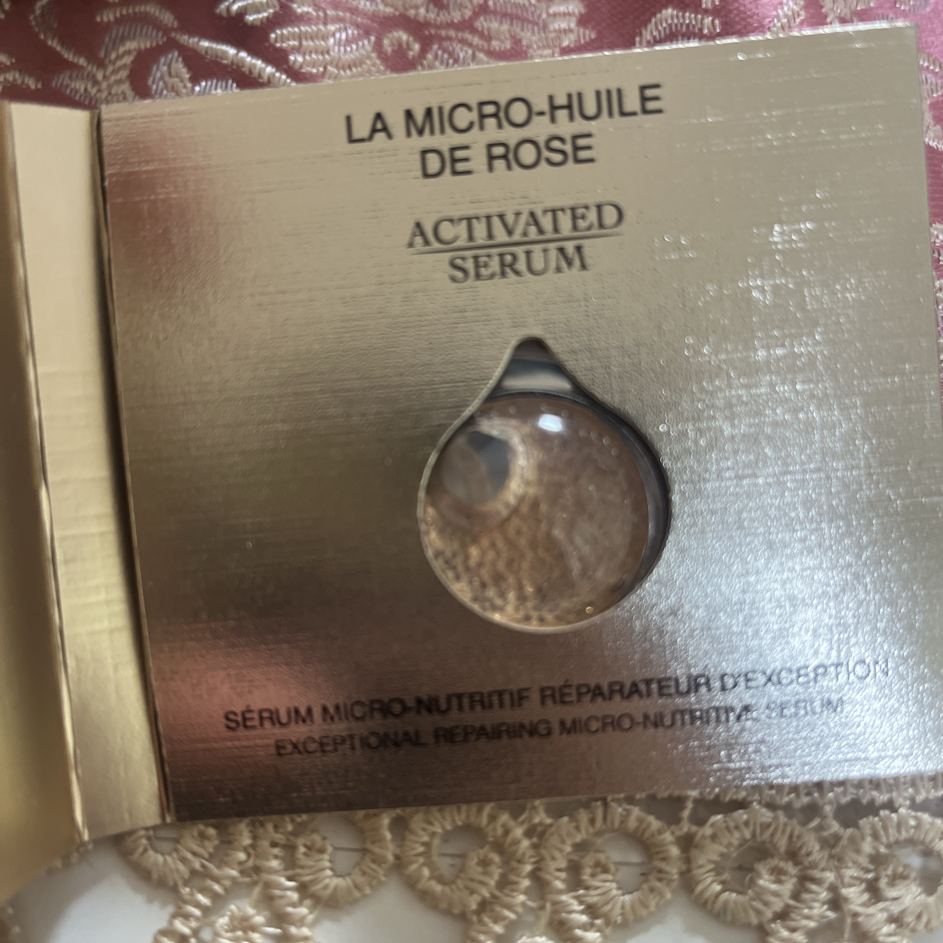 プレステージ マイクロ ユイル ド ローズ セラム/Dior/美容液を使ったクチコミ（1枚目）