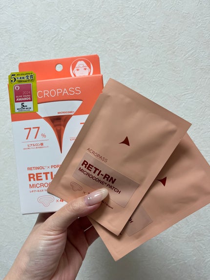 レチアールエヌ Tパッチ/ACROPASS/シートマスク・パックを使ったクチコミ(1枚目)