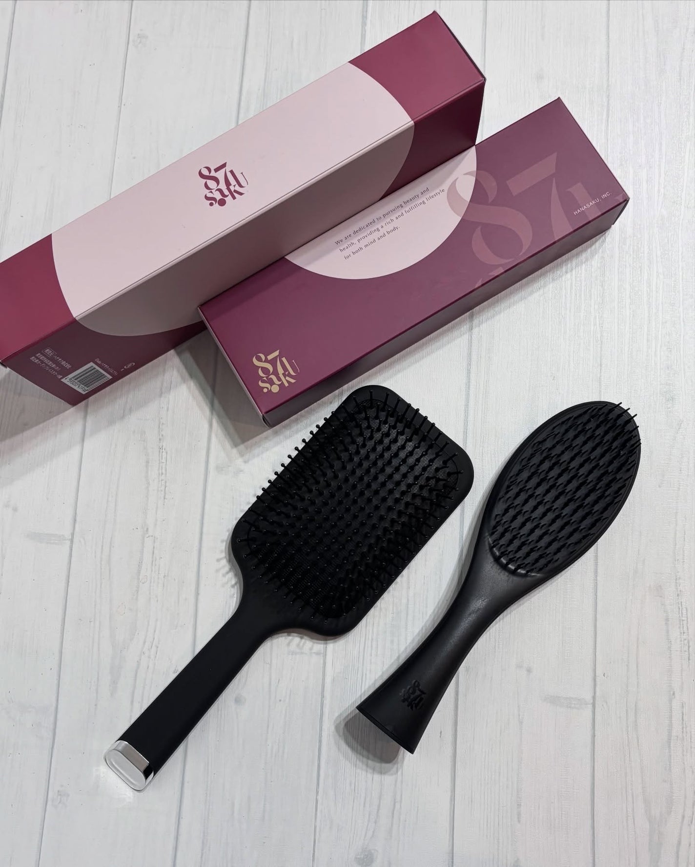 87saku ハナサク デタングリングブラシ/87saku/ヘアブラシを使ったクチコミ(8枚目)