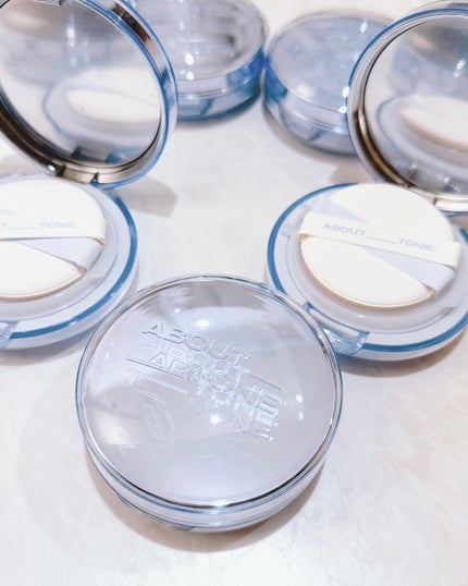 ウォーターレイヤーフィットクッション/ABOUT TONE/クッションファンデーションを使ったクチコミ(2枚目)