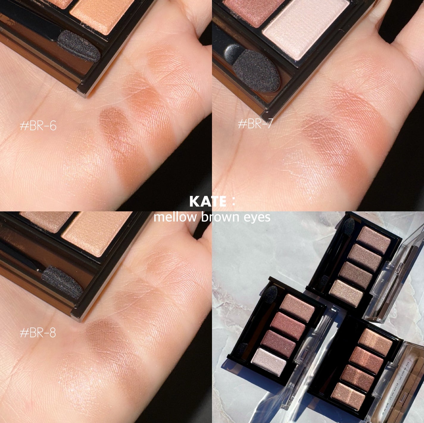 ケイト メロウブラウンアイズ/KATE/アイシャドウパレットを使ったクチコミ(5枚目)