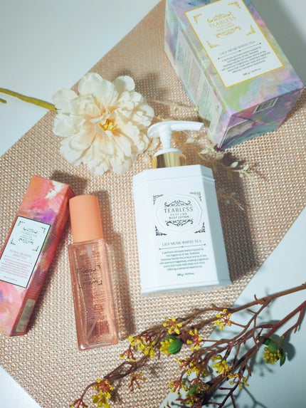 パヒュームヘア&ボディミスト フローラルメドウスウィートティー/TEABLESS/ヘアミストを使ったクチコミ(1枚目)