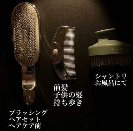 F ツキ シルバー / F TSUKI SILVER/LOVECHROME/ヘアコームを使ったクチコミ(2枚目)