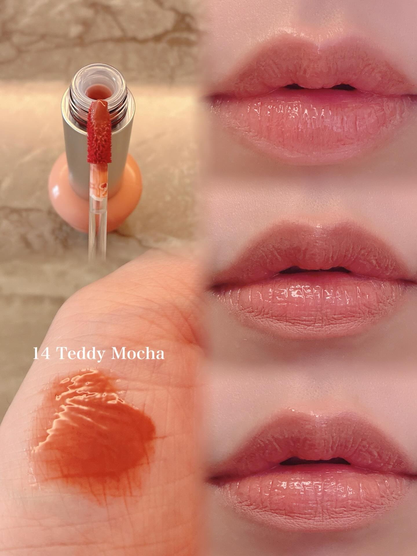 ドットオンムードリップペンシル 12 キャラメルベージュ/Heart Percent/リップライナーを使ったクチコミ（3枚目）