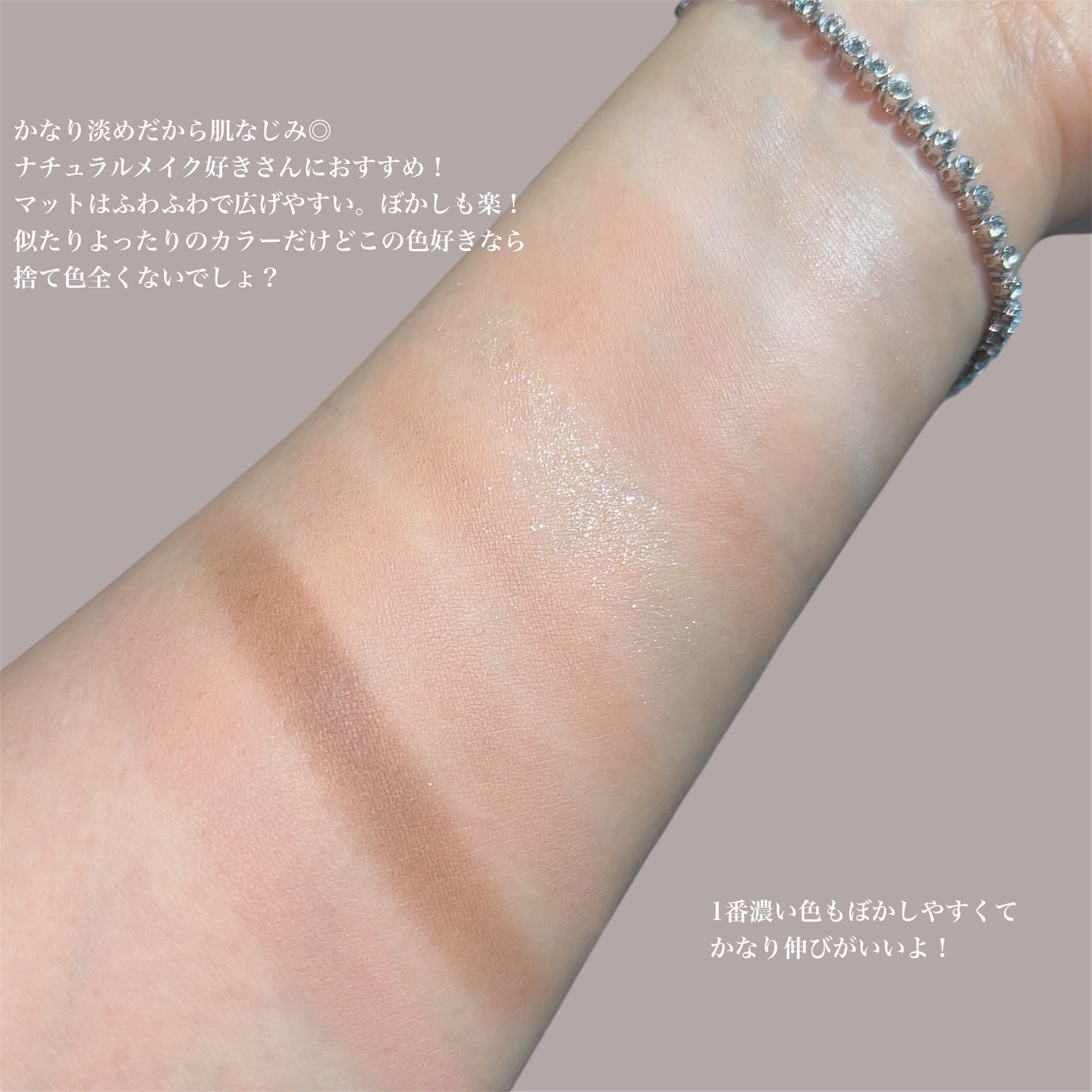 アイシャドウブラシセット/ロージーローザ/メイクブラシを使ったクチコミ（3枚目）