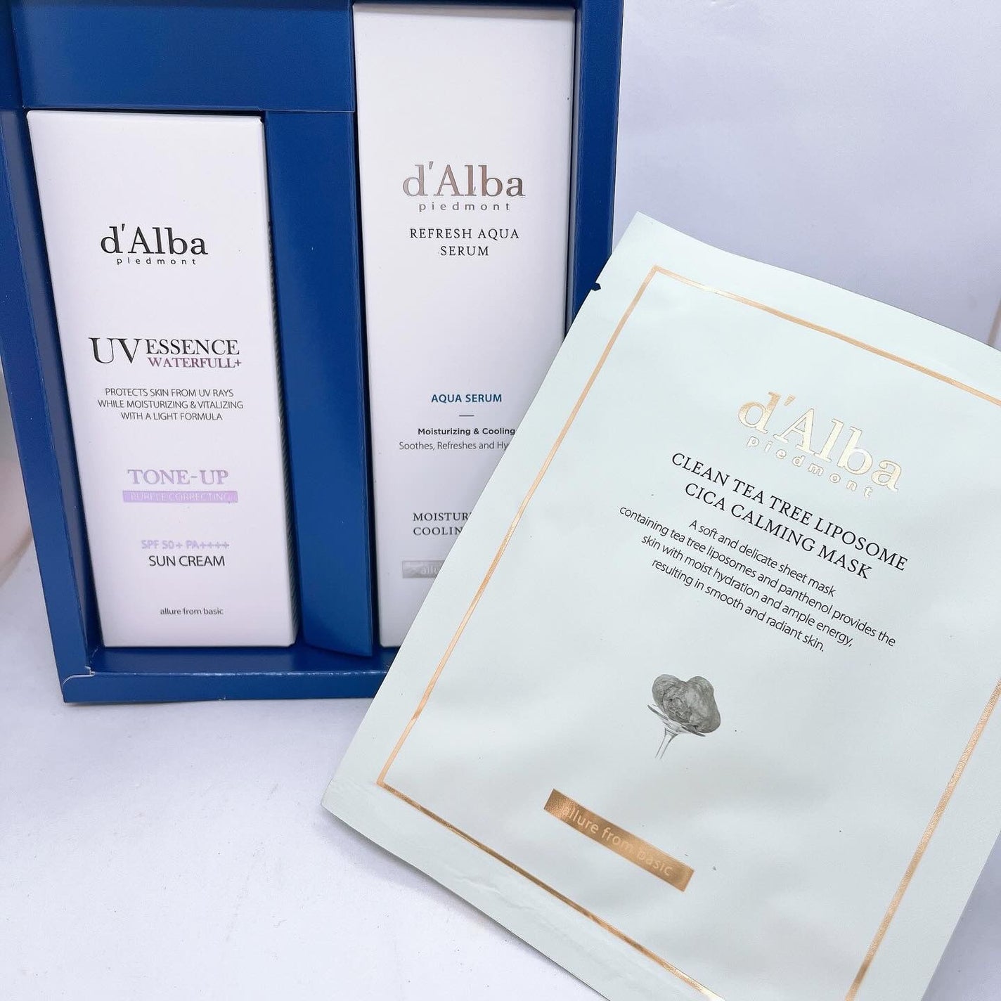 ダルバ ウォータフル トーンアップ サンクリーム(パープル)/ダルバ/日焼け止めクリームを使ったクチコミ(2枚目)