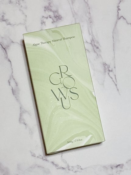 グローアスアルゲセラピーミネラルシャンプー/GROWUS/スカルプシャンプーを使ったクチコミ(1枚目)