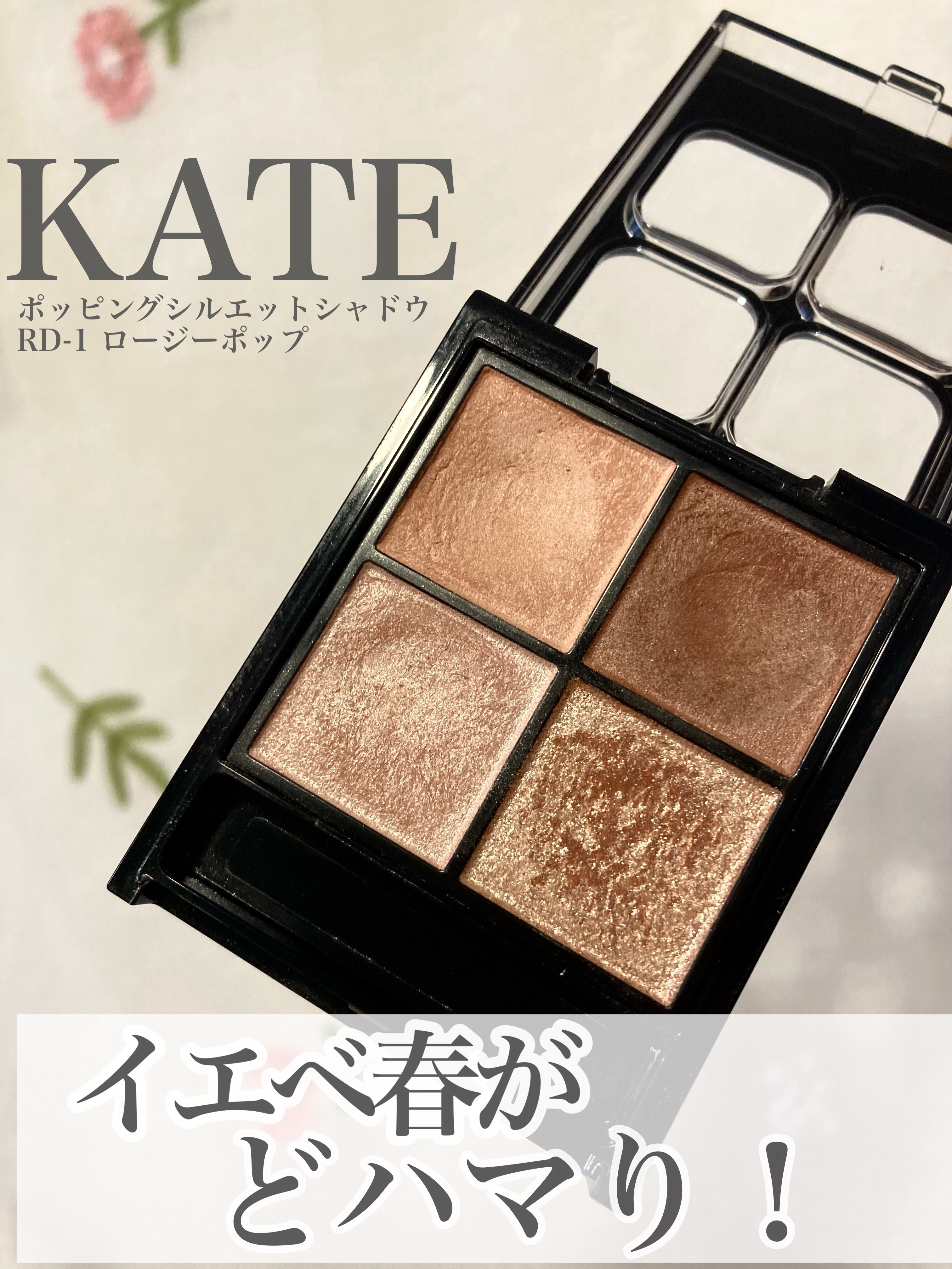 ケイト ポッピングシルエットシャドウ/KATE/アイシャドウパレットを使ったクチコミ（1枚目）