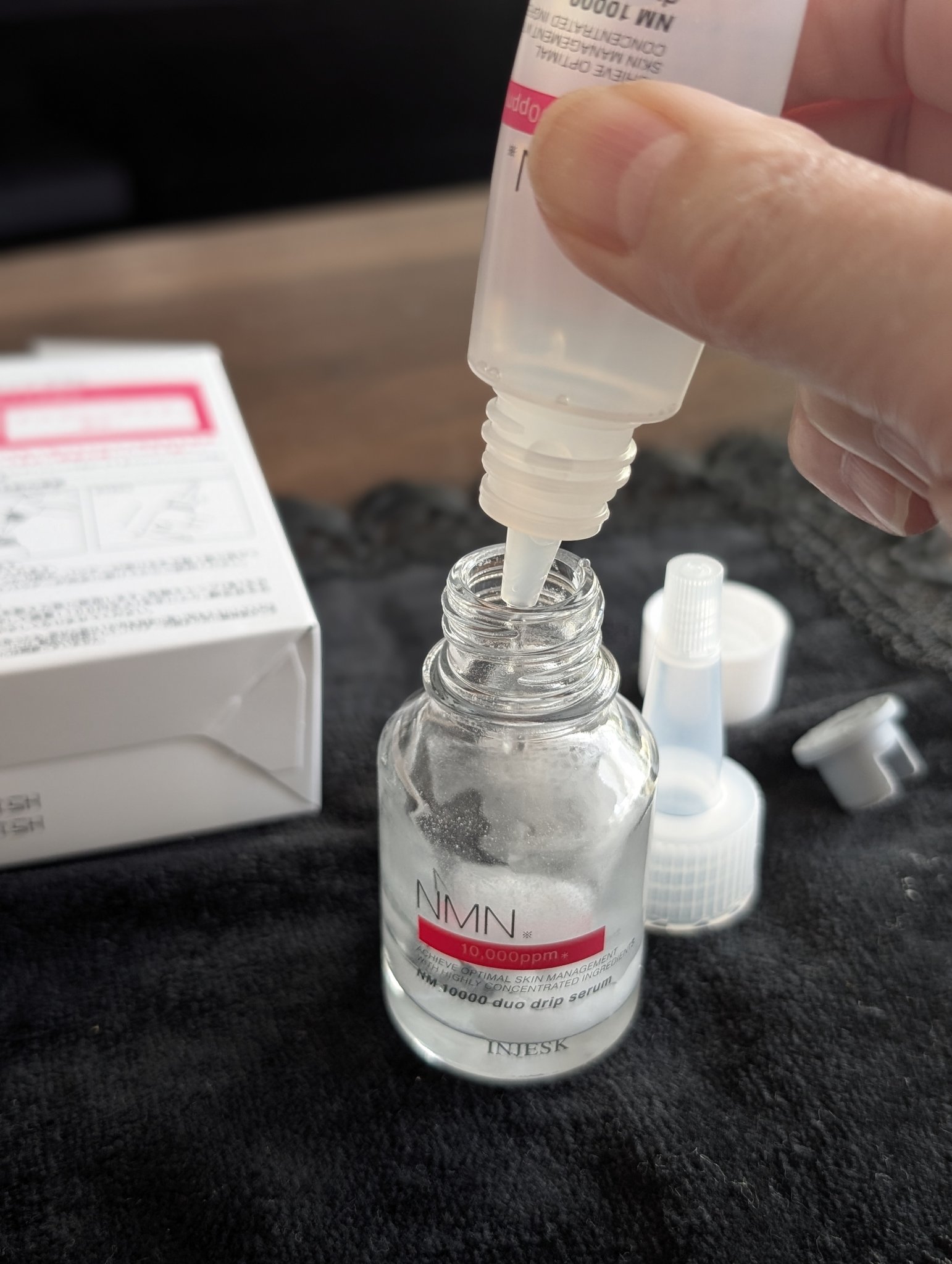インジェスク NM １００００ デュオ ドリップ セラム/INJESK/美容液を使ったクチコミ（2枚目）