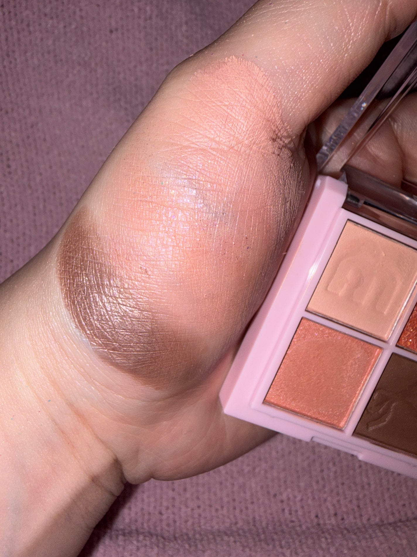 バブアイカラーパレット/minum/アイシャドウパレットを使ったクチコミ(6枚目)