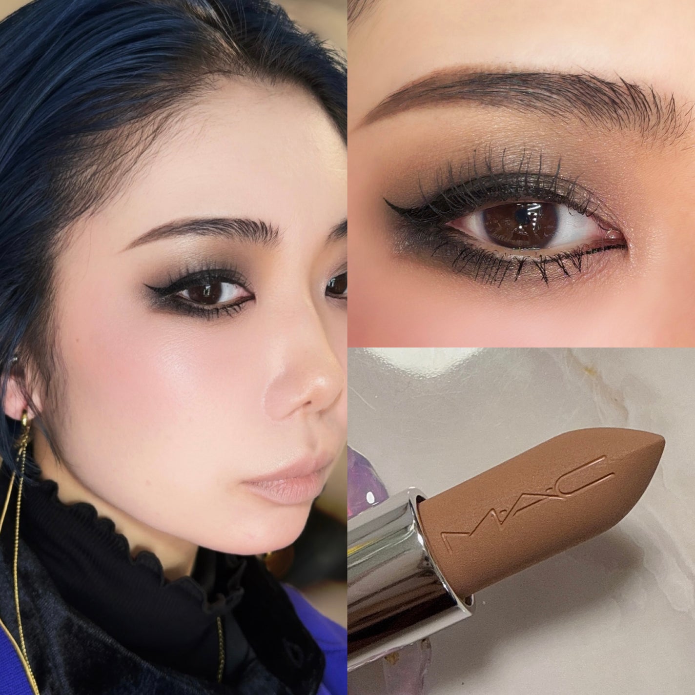 EYE SCULPT TEXTURE AND TONE EYESHADOW PALETTE/Natasha Denona/アイシャドウパレットを使ったクチコミ(9枚目)
