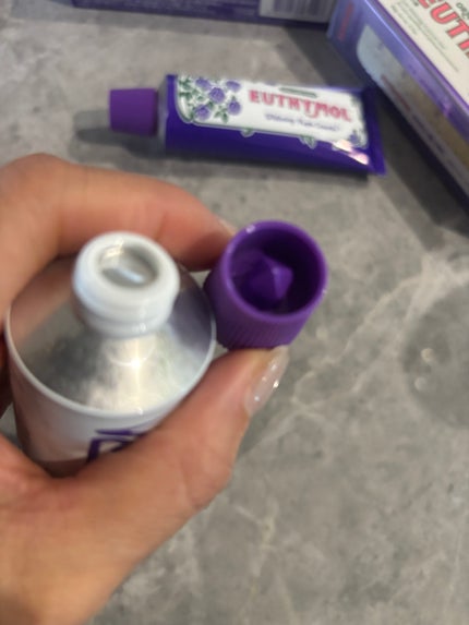 ホワイトニングパープルコレクター歯磨き粉/EUTHYMOL/その他を使ったクチコミ(6枚目)