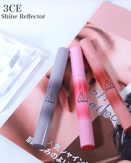 3CE シャインリフレクター/3CE/口紅を使ったクチコミ(1枚目)