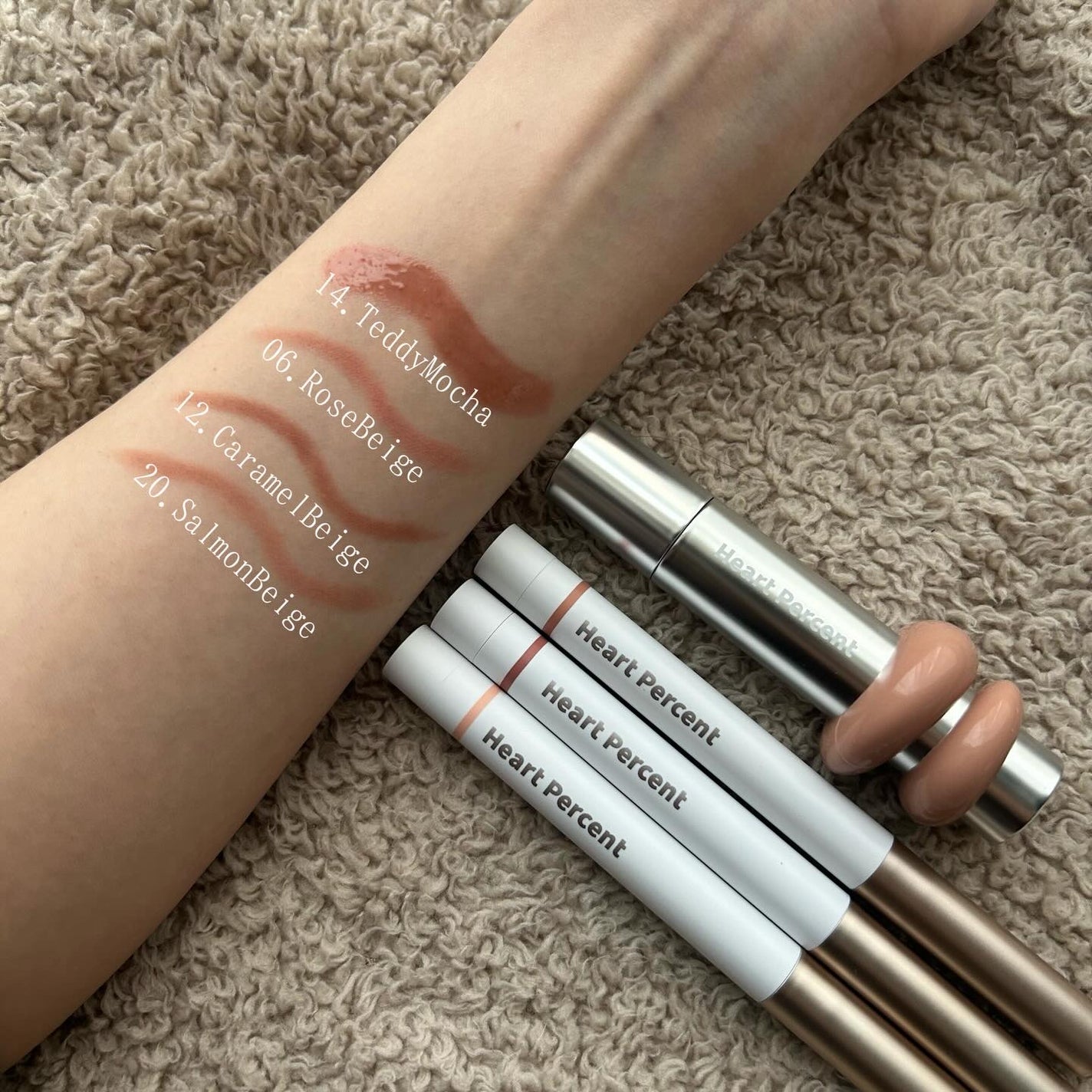 ドットオンムードリップペンシル/Heart Percent/リップライナーを使ったクチコミ(1枚目)