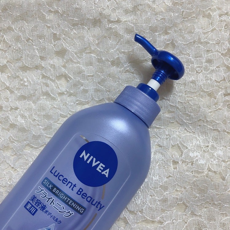 【医薬部外品】ニベア ルーセントビューティ シルクブライトニング ブライトニング美容液ボディミルク/ニベア/ボディミルクを使ったクチコミ(2枚目)