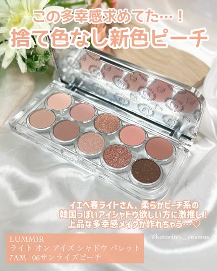 ライト オン アイズ シャドウ パレット/Lummir/アイシャドウパレットを使ったクチコミ(2枚目)