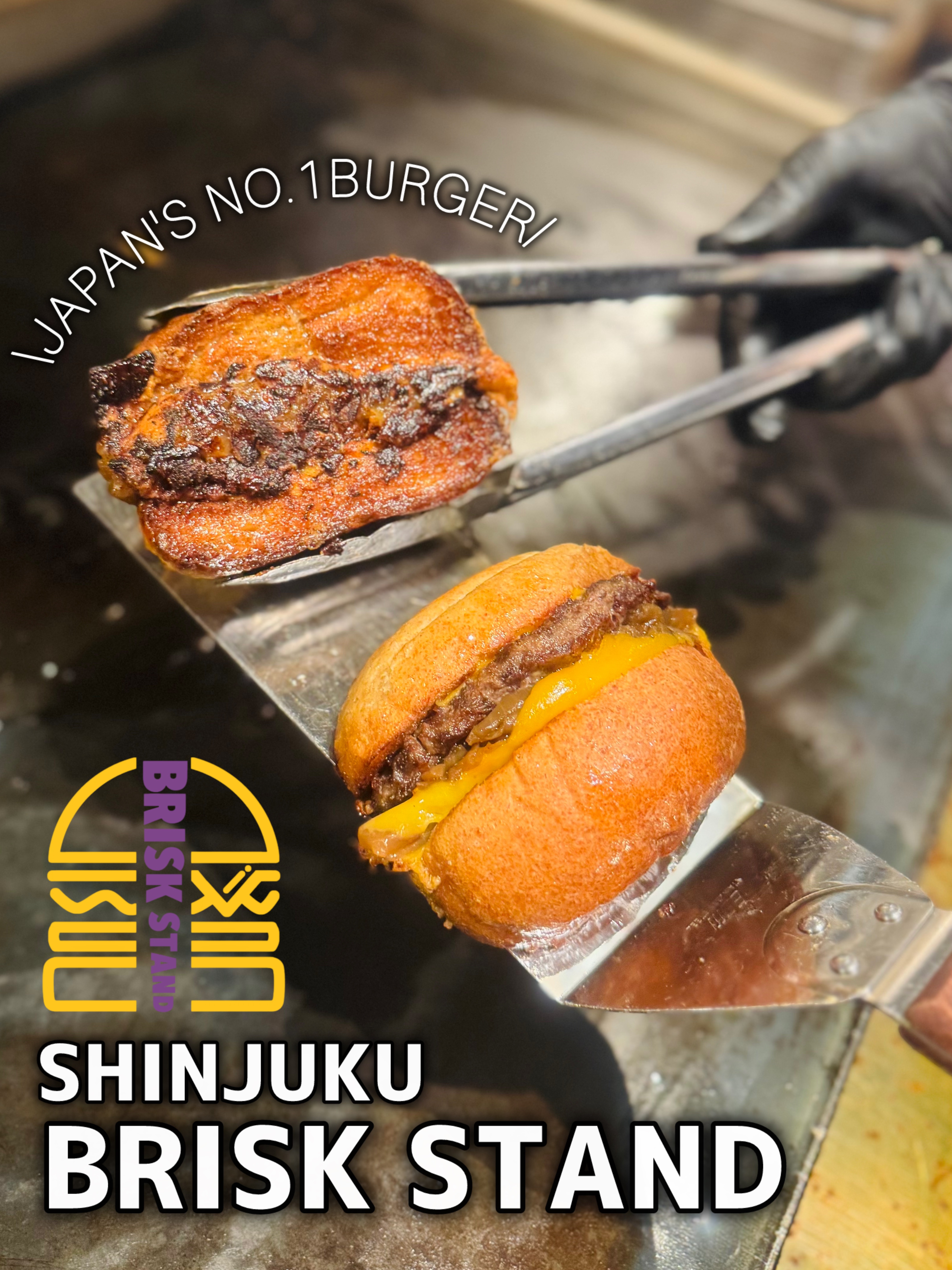 ˗ˋ 日本一になった絶品ハンバーガー🍔🇯🇵🥇ˊ˗ 
𝗕𝗥𝗜𝗦𝗞 𝗦𝗧𝗔𝗡𝗗「切ったやつ」 
⋆•••••••••••••••••••••••••••••••••⋆ 

JAPAN BURGER CHAMPIONS