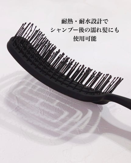 87saku ハナサク 速乾ブラシ/87saku/ヘアブラシを使ったクチコミ(3枚目)