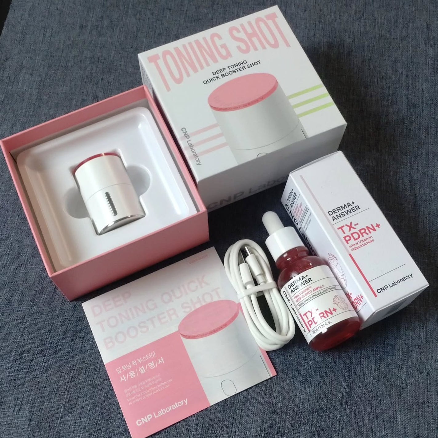 ピンクトーニング™︎ディープインショットアンプル/CNP Laboratory/美容液を使ったクチコミ(9枚目)