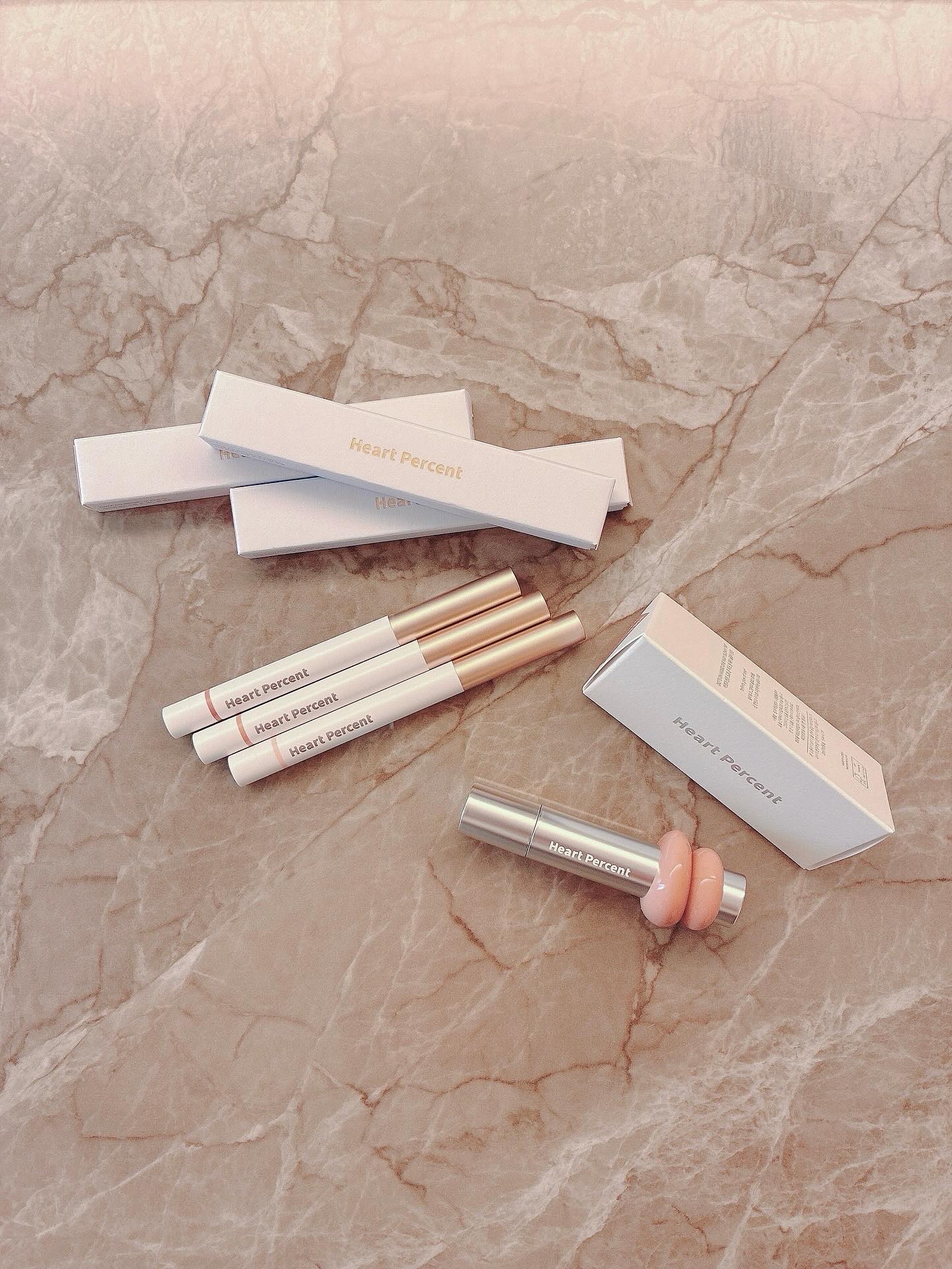 ドットオンムードリップペンシル 12 キャラメルベージュ/Heart Percent/リップライナーを使ったクチコミ（1枚目）
