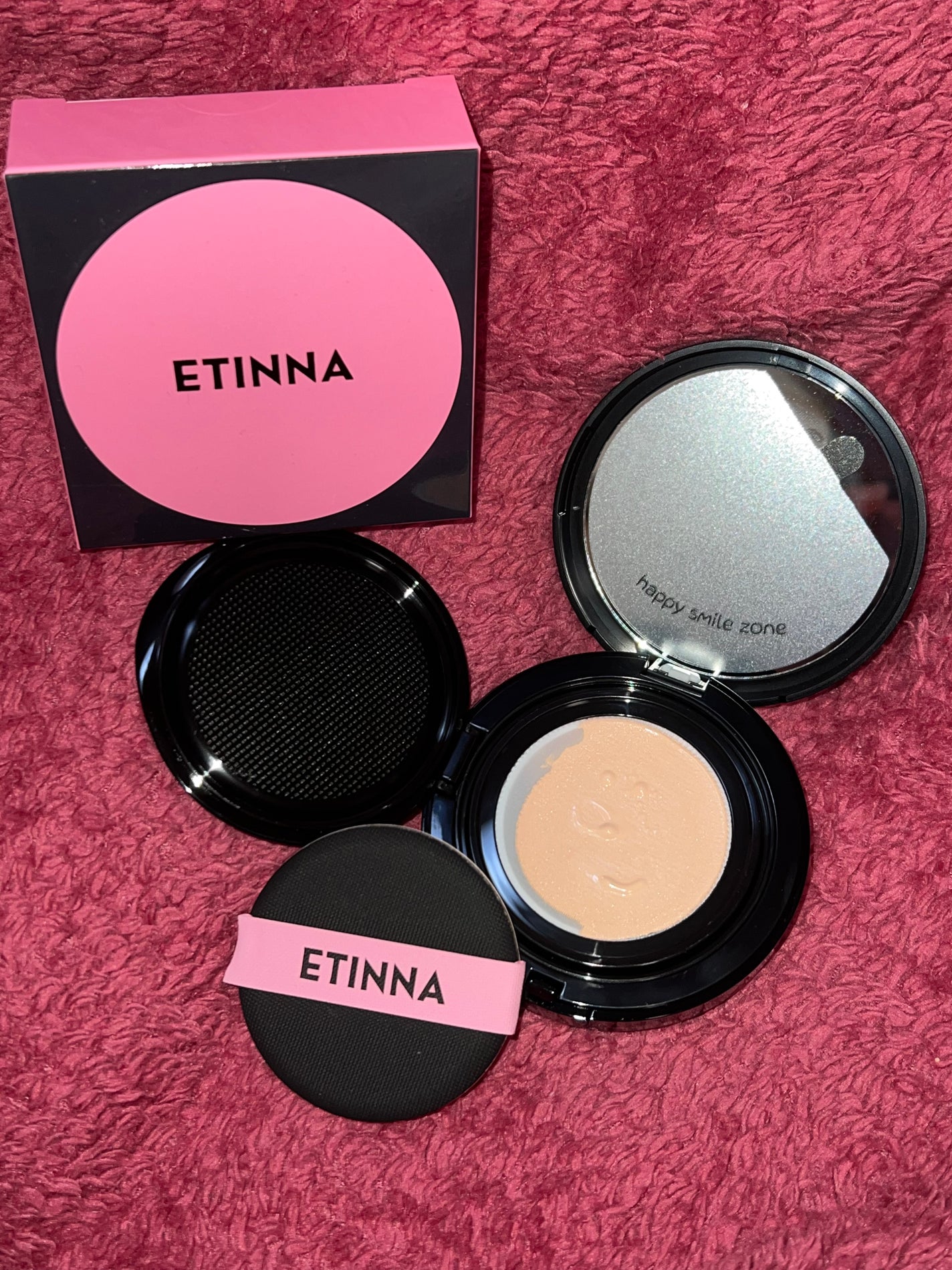 エティナ メッシュエアネス ナチュラルグロウ クッション/ETINNA/クッションファンデーションを使ったクチコミ(2枚目)