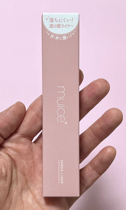 シリライナー 03 ナミダピンク/muice/リキッドアイライナーの画像