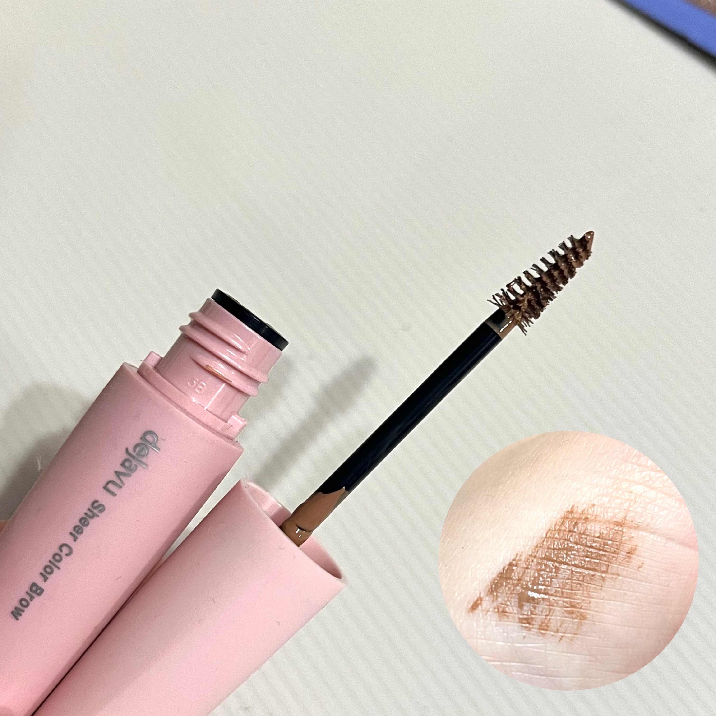 シアーカラーブロウ 1 シアーベージュ/デジャヴュ/眉マスカラを使ったクチコミ（2枚目）