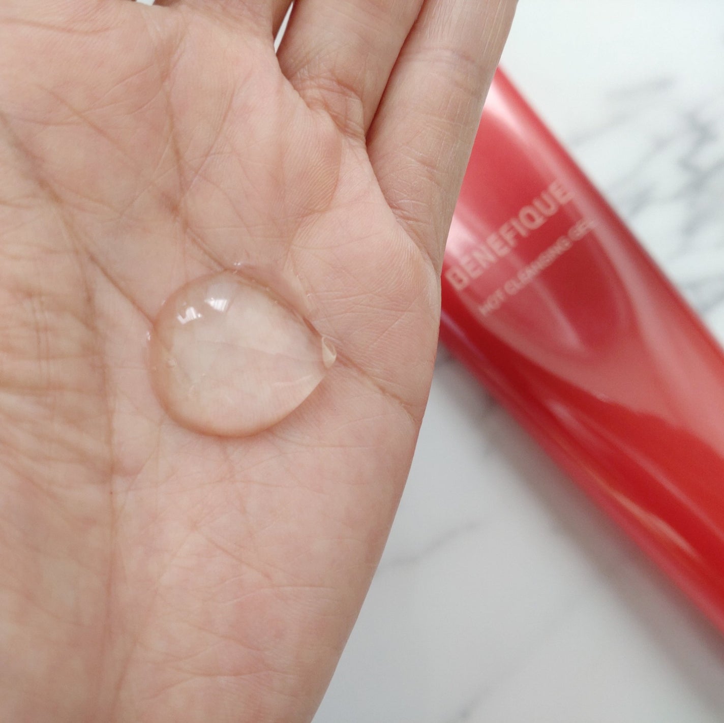 ベネフィーク ホットクレンジングジェル/BENEFIQUE/クレンジングジェルを使ったクチコミ(2枚目)