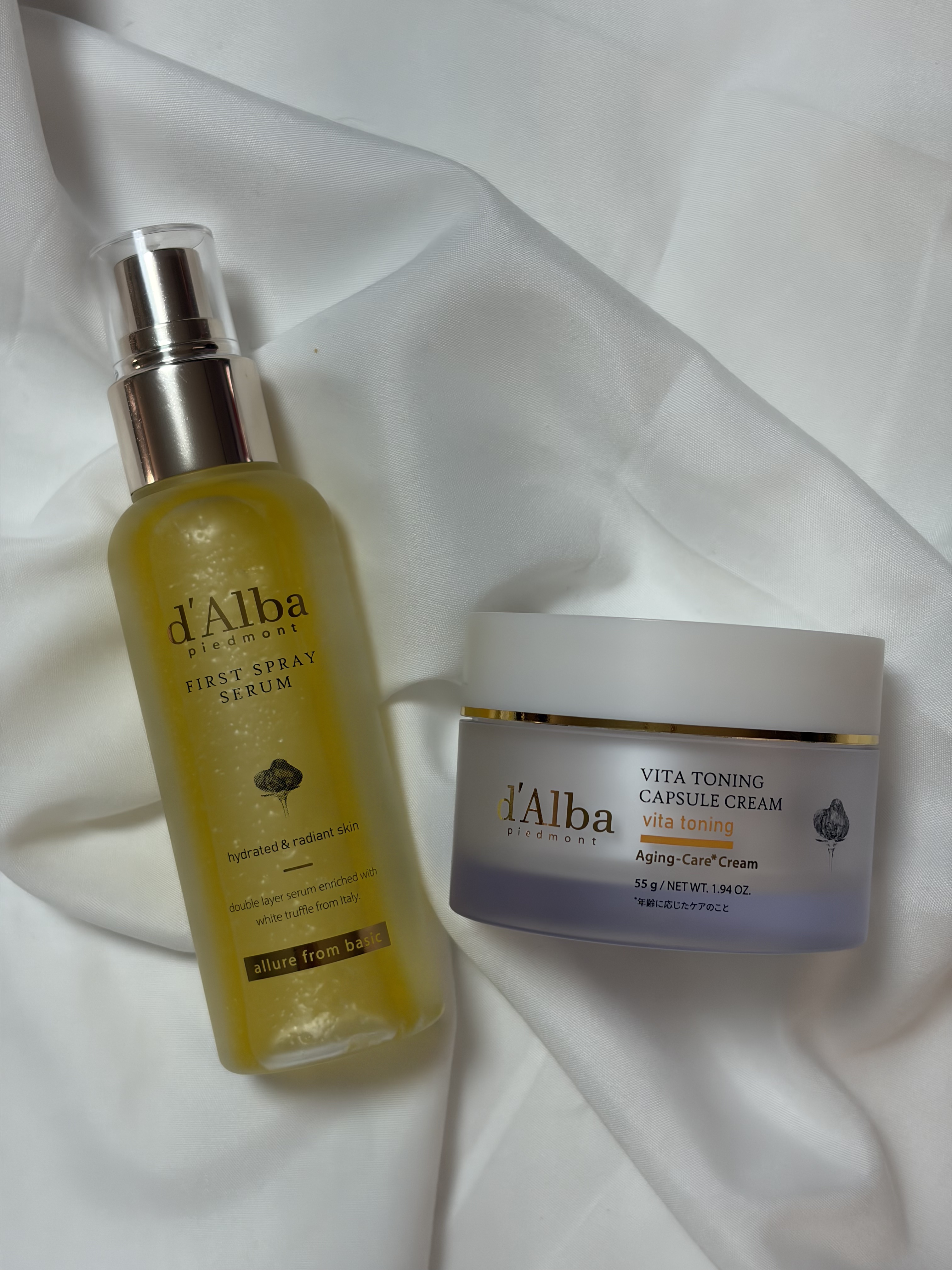 ビタトーニングカプセルクリーム/ダルバ/フェイスクリームを使ったクチコミ（3枚目）