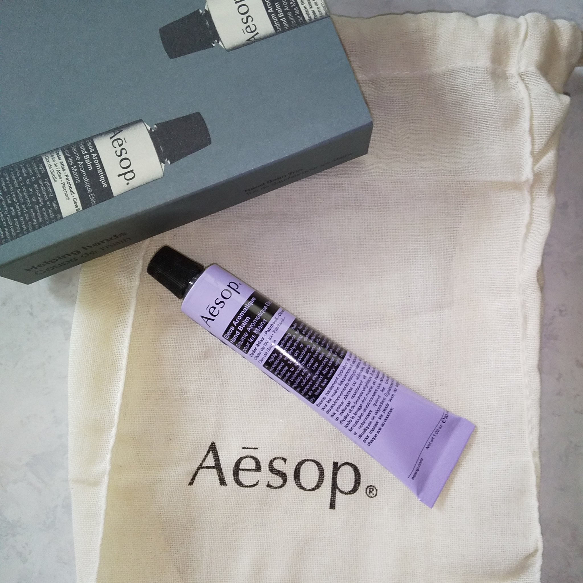 エレオス アロマティック ハンドバーム/Aesop/ハンドクリームを使ったクチコミ（1枚目）
