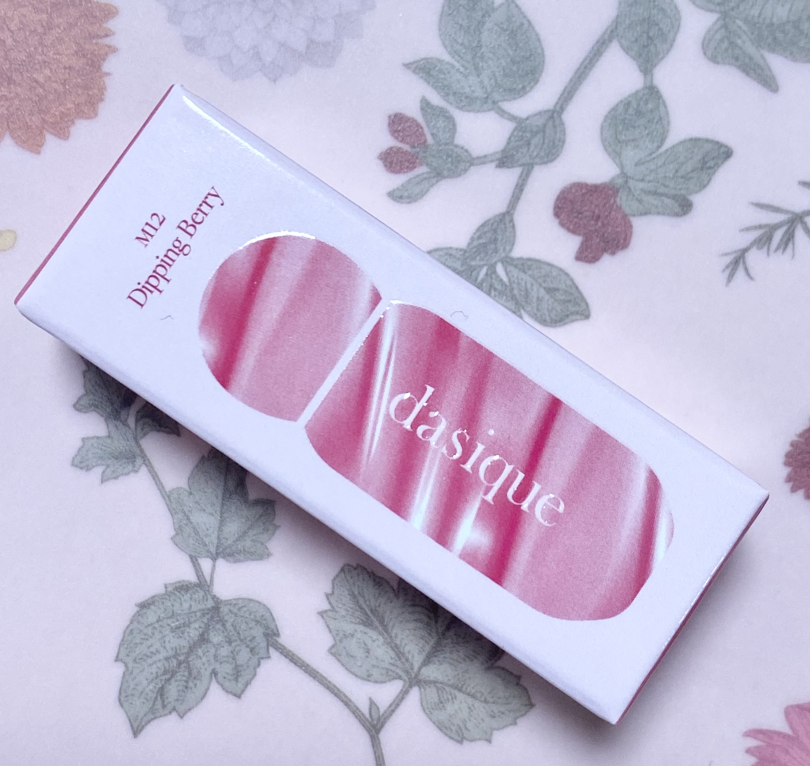 ジューシーデューイグロウティント 12 ディッピングベリー(ミニ) /dasique/リップティントを使ったクチコミ（1枚目）