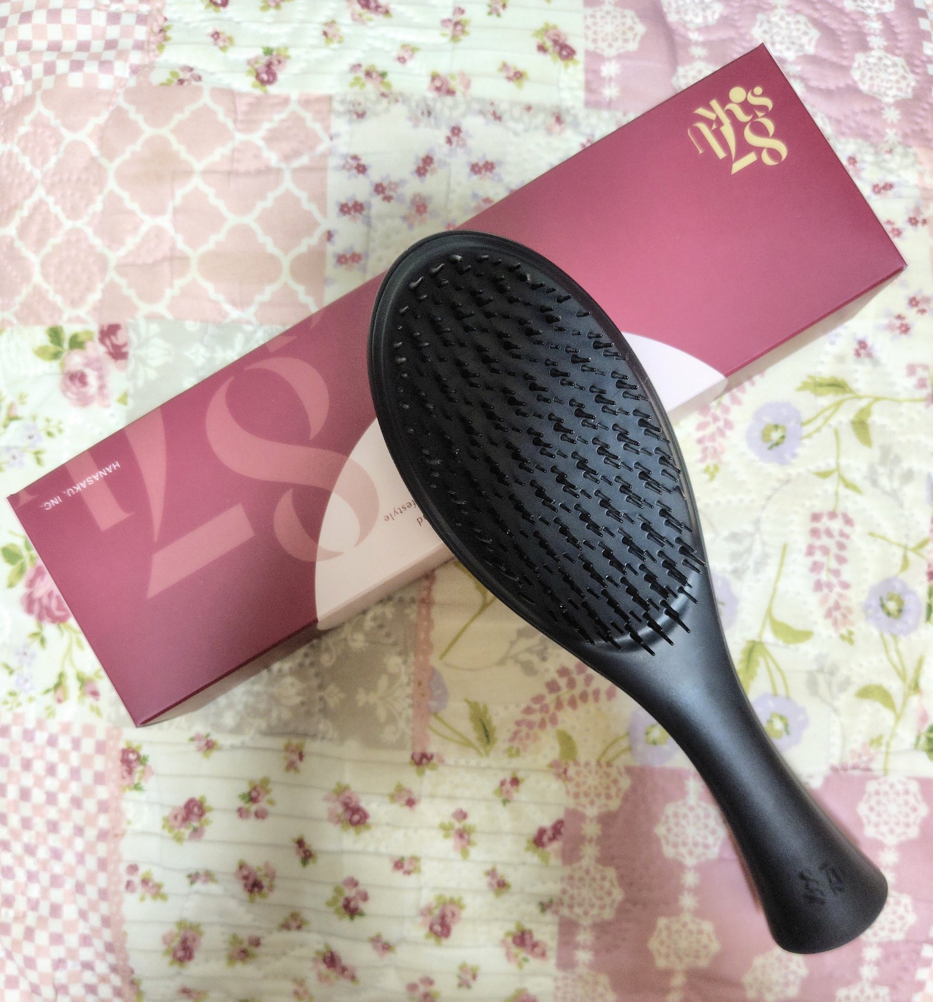 87saku ハナサク パドルブラシ/87saku/ヘアブラシを使ったクチコミ（3枚目）