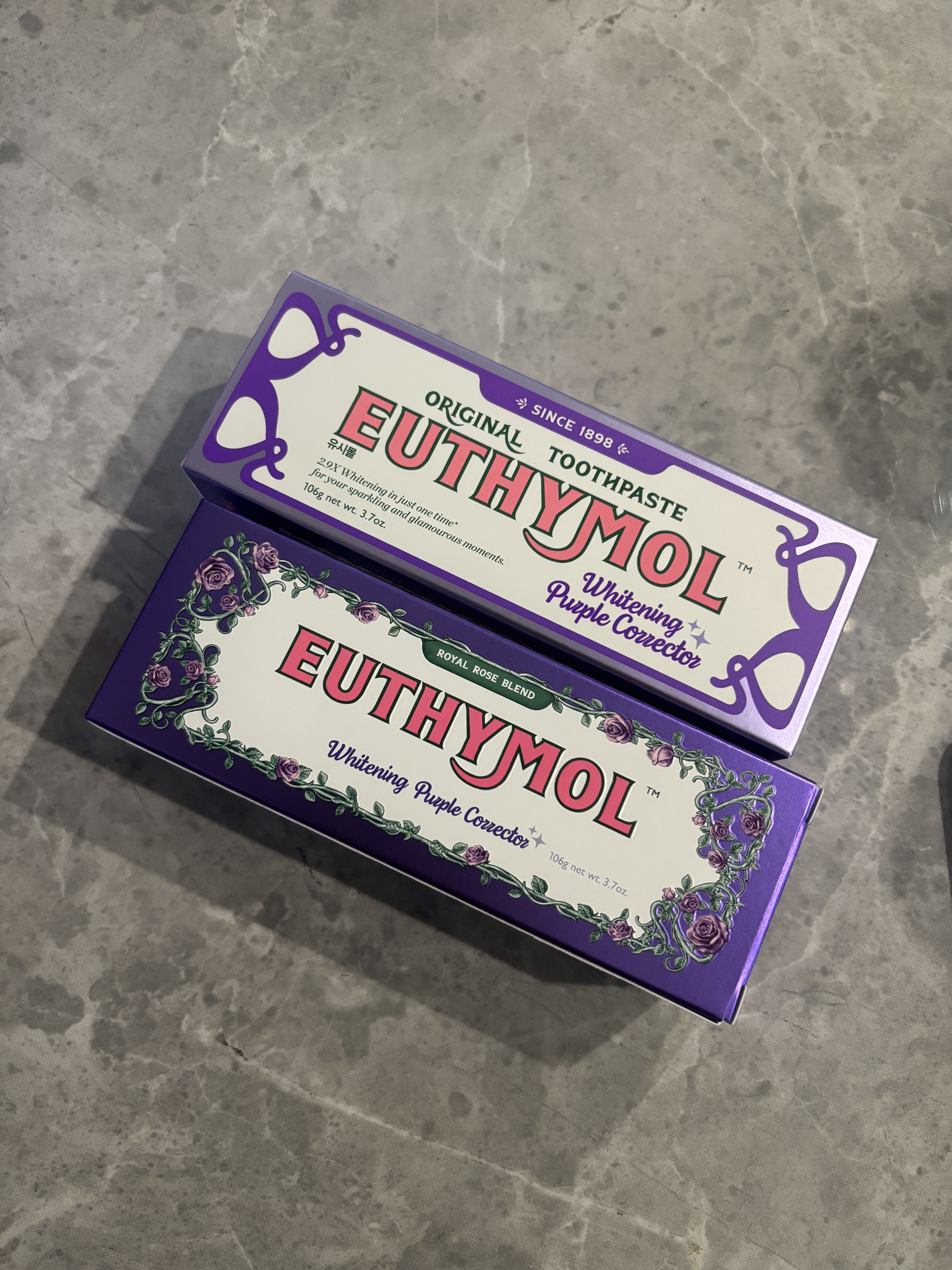 ホワイトニングパープルコレクター歯磨き粉/EUTHYMOL/その他を使ったクチコミ（3枚目）