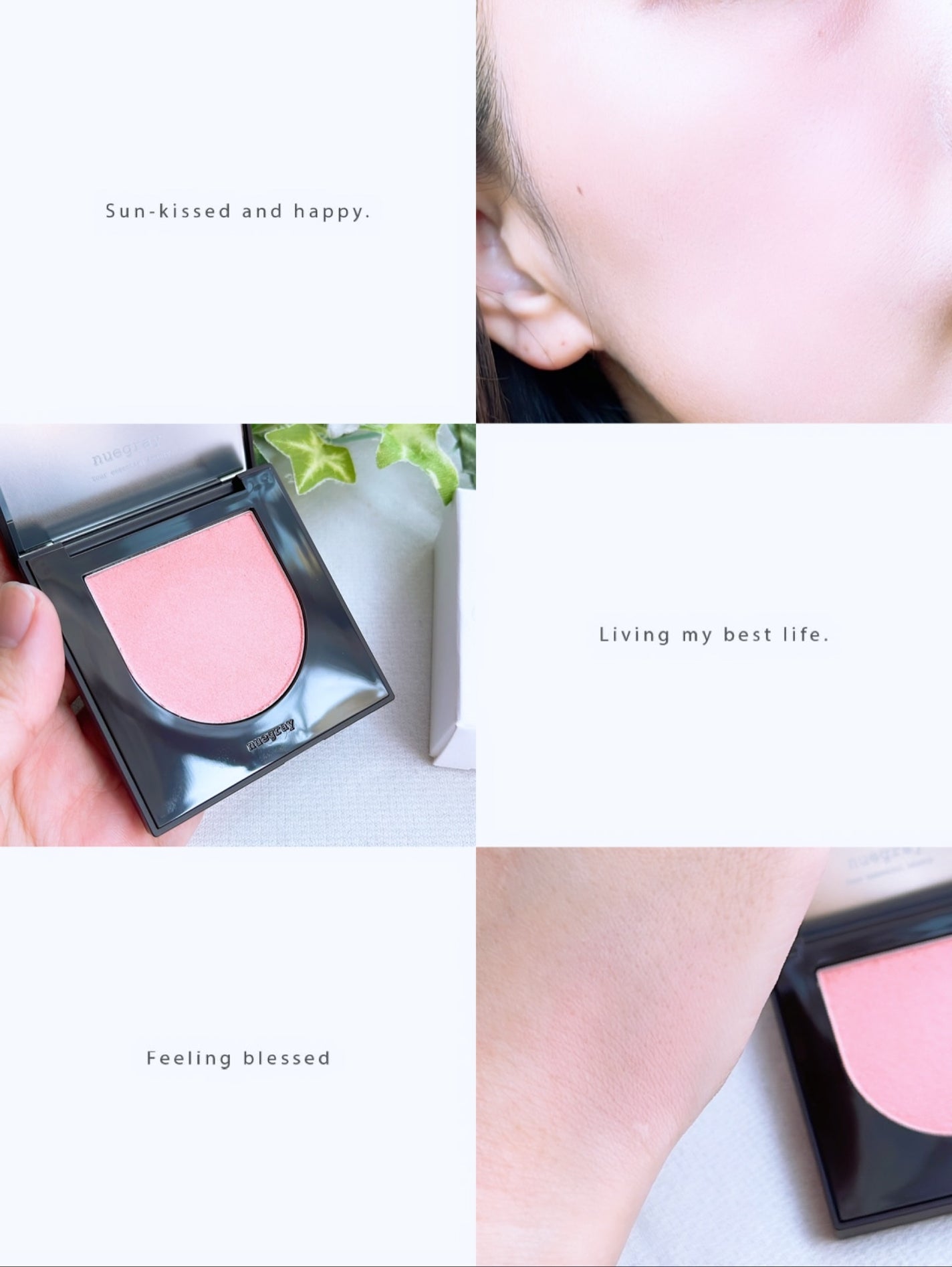 スウェイチークブラッシャー/nuegray/ジェル・クリームチークを使ったクチコミ(3枚目)