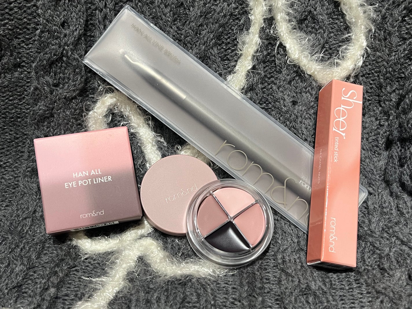 ハンオールライン ブラシ/rom&nd/メイクブラシを使ったクチコミ(6枚目)