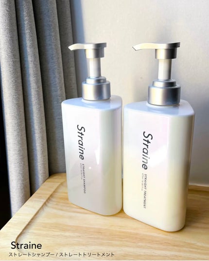 ストレートシャンプー/ストレートトリートメント ホワイトブロッサムの香り/Straine/市販シャンプーを使ったクチコミ(3枚目)